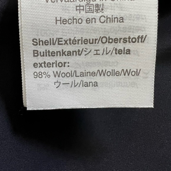 J Crew Glen Plaid Wool Ruffle Pocket Double Breasted Blazer Size 4 - Picture 15 of 16